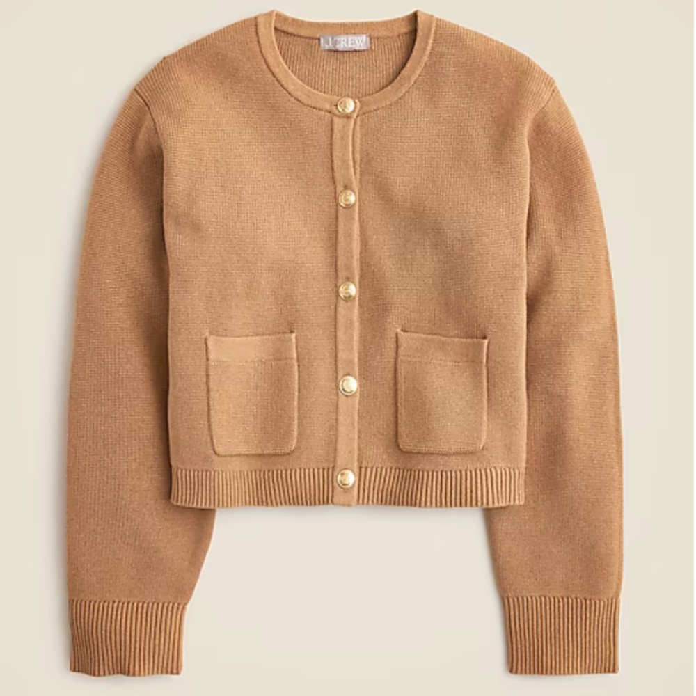 J. Crew New relaxed Emilie sweater lady jacket NWT